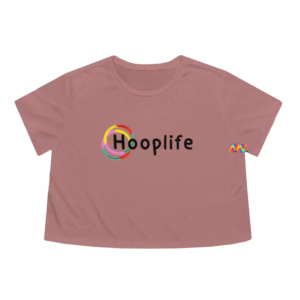 Hoop Life Women's Flowy Cropped T-Shirt