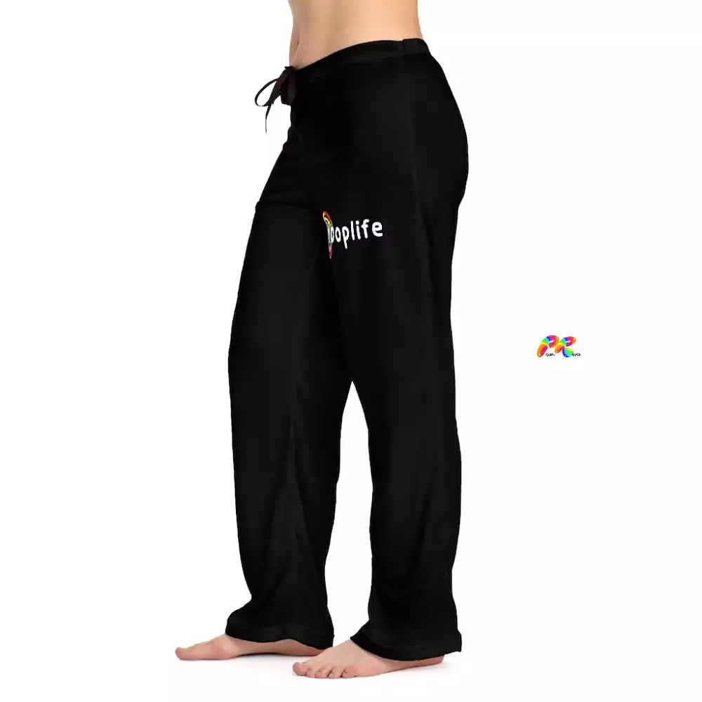 Hooplife Women's Black Pajama Pants