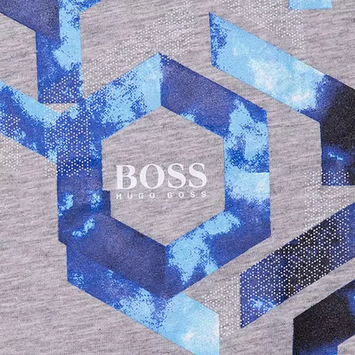 Hugo Boss  |Plain Cotton Short Sleeves Logo T-Shirts