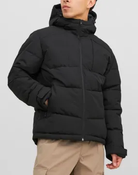 Jack & Jones Otis Puffer Hybrid Jacket Black