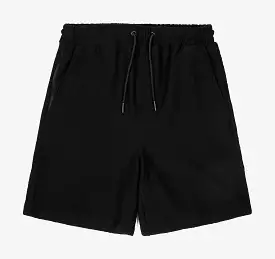 Jacquard Ornate Printed Mens Shorts (Black)