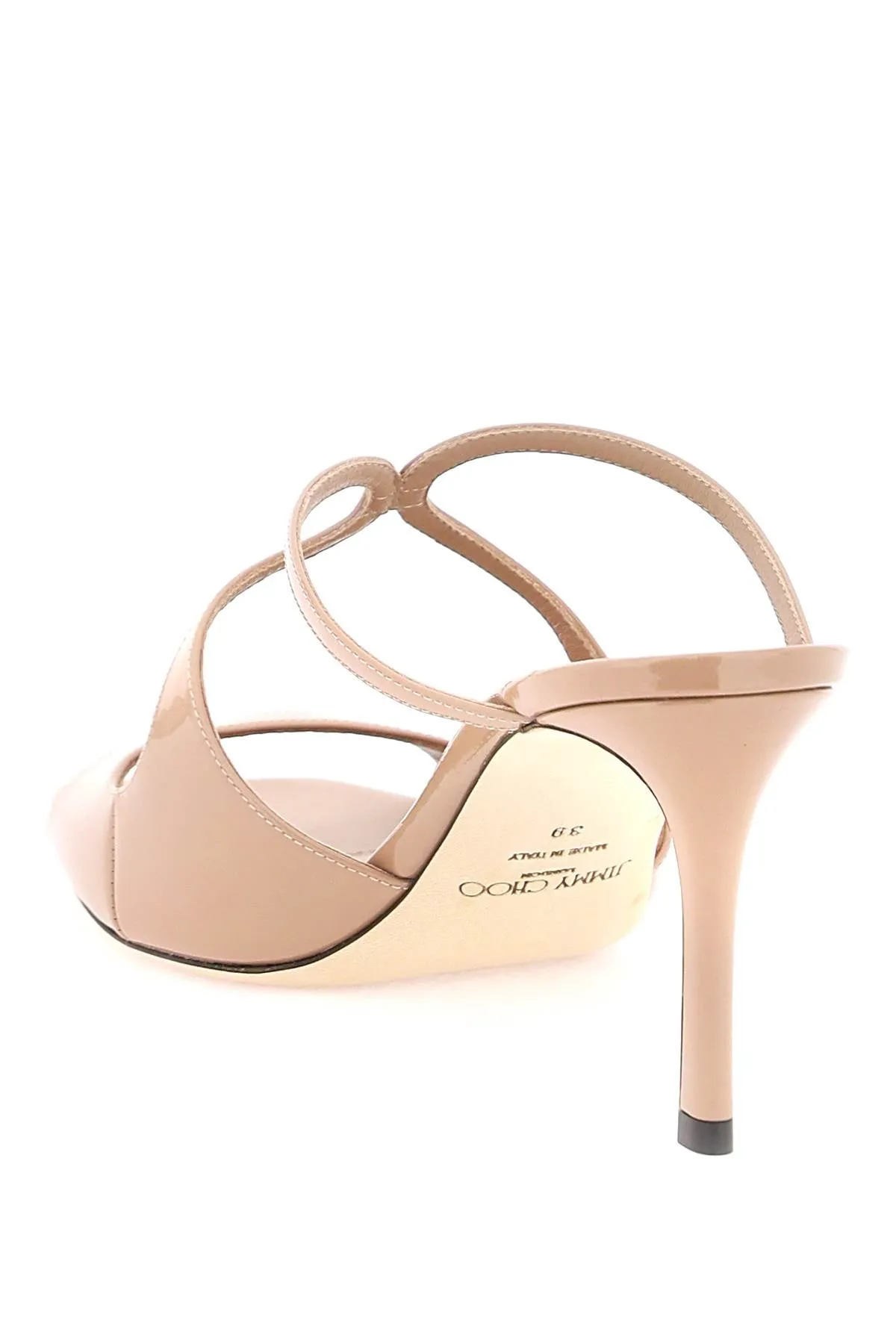 Jimmy Choo Anise 75 Mules   Beige