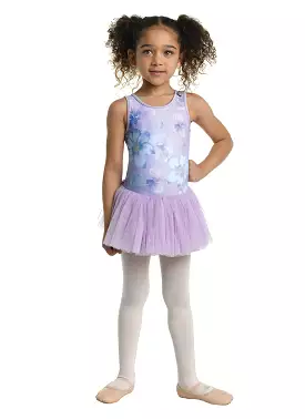 Kids Ainsley Watercolor Floral Tank Dress