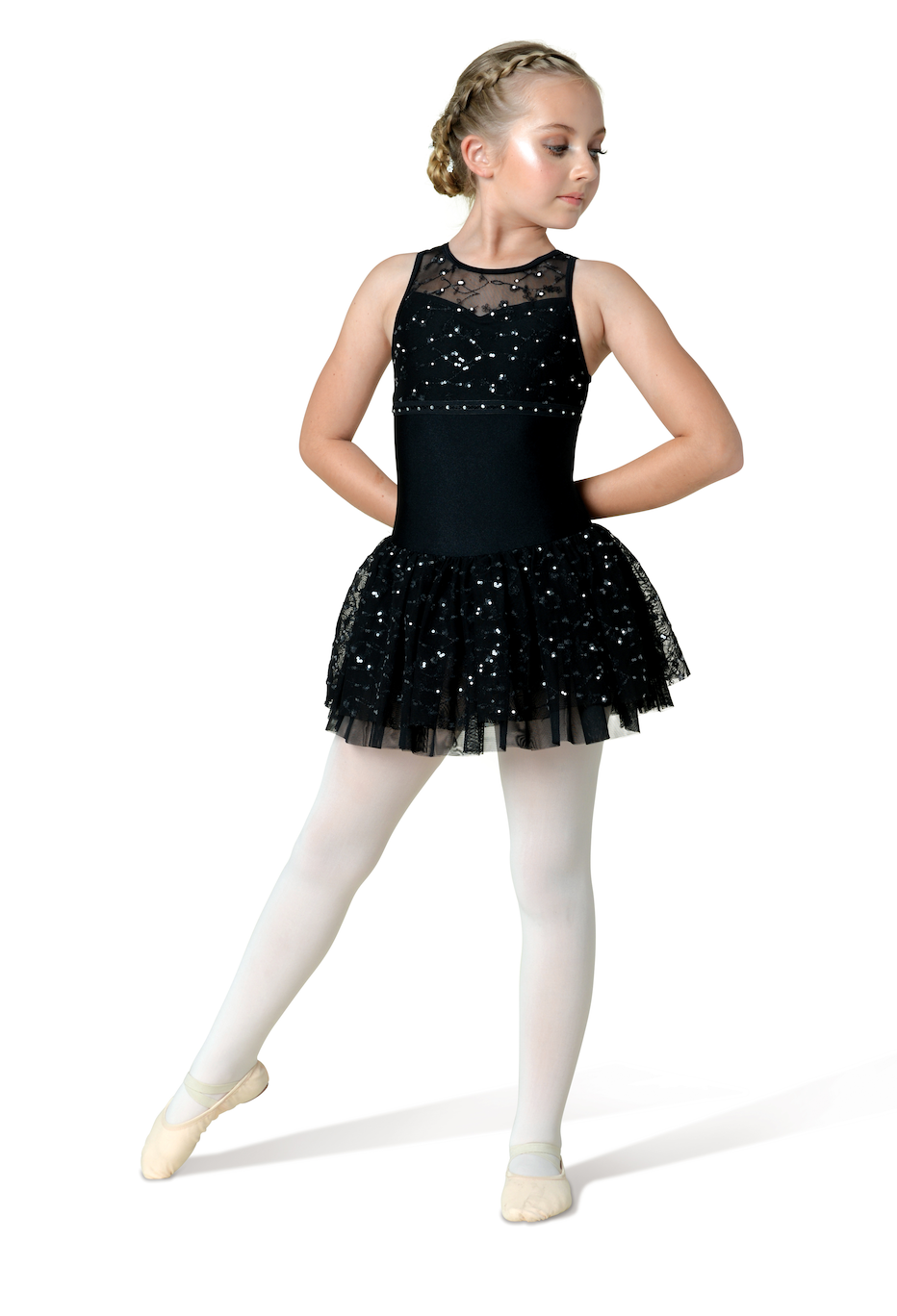 Kids Bella Dress With Sequin