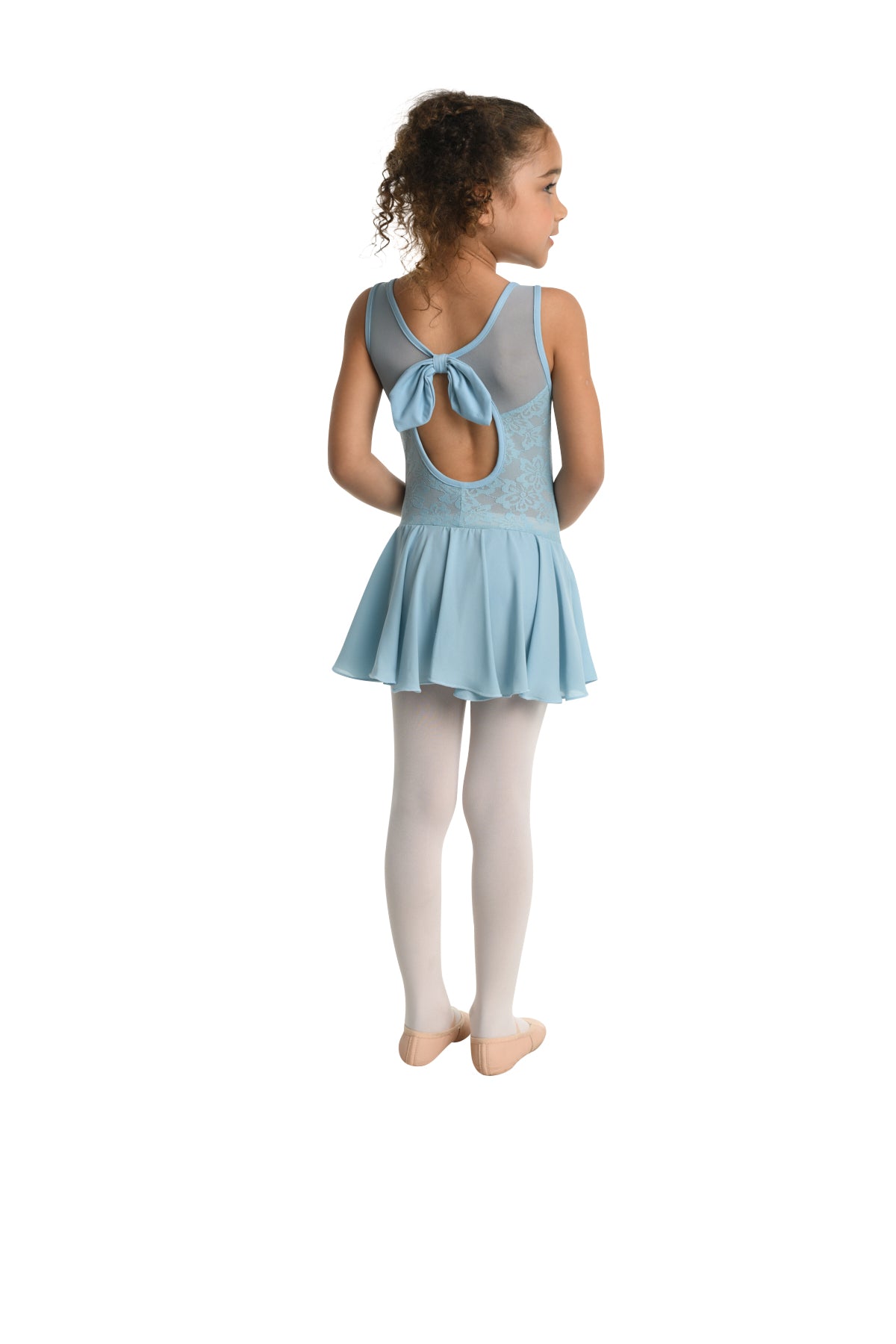 Kids Leanore Sweetheart Neck Dress