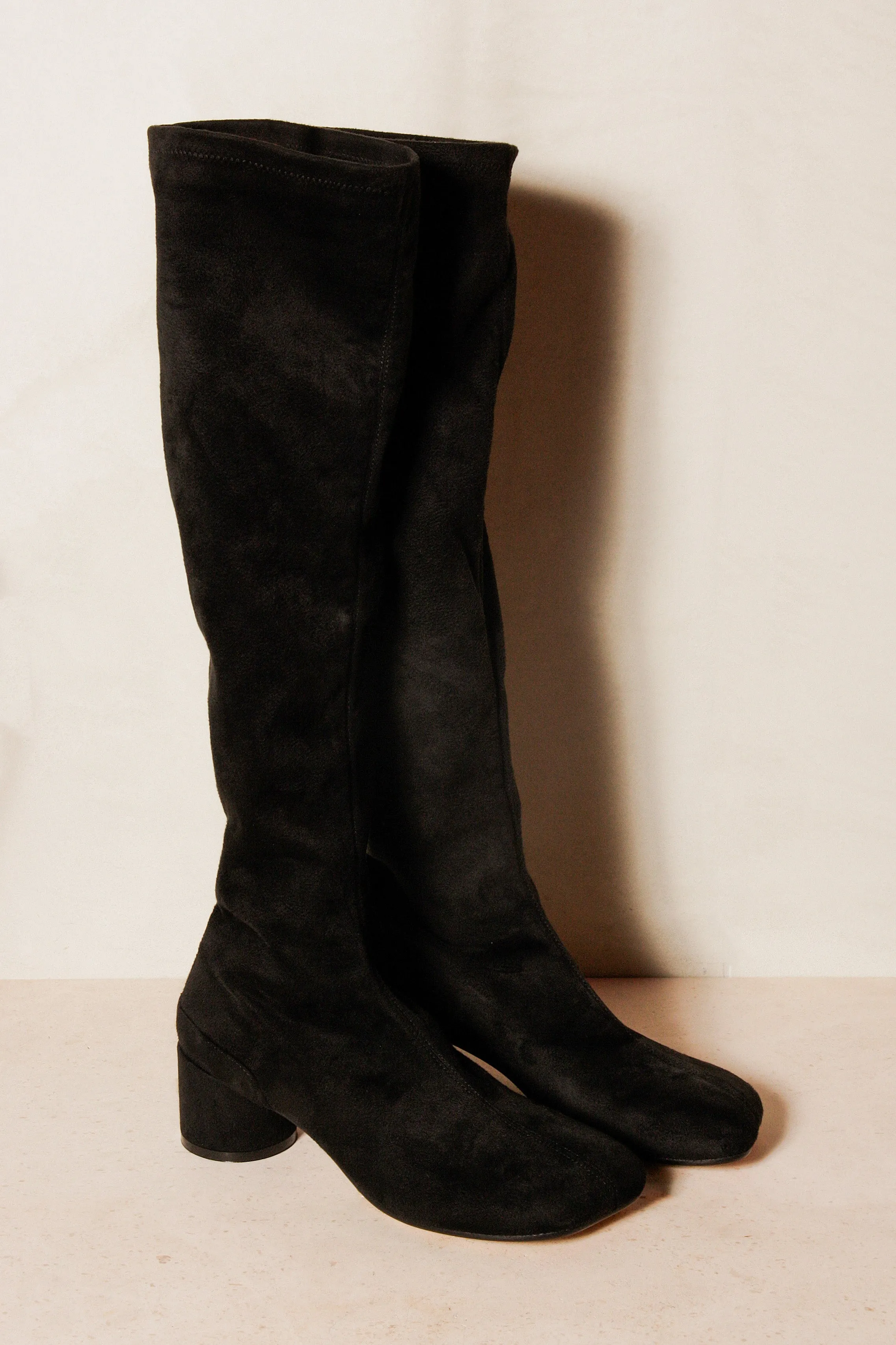 Knee High Boot Black