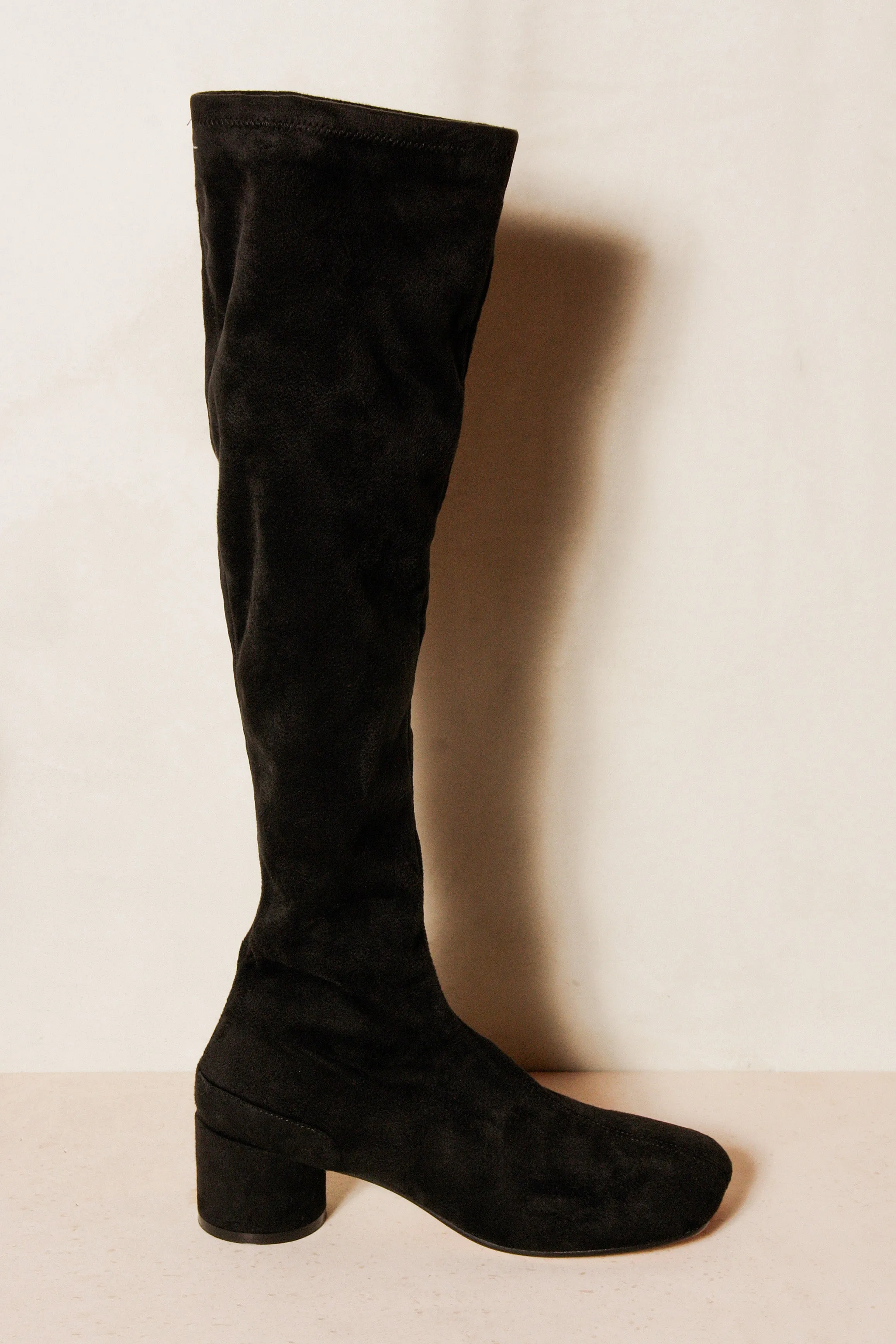 Knee High Boot Black