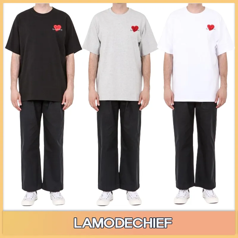 LAMODECHIEF  |Street Style Cotton T-Shirts