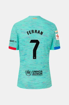 LFP  FC Barcelona third shirt 23/24 – Junior  - FERRAN