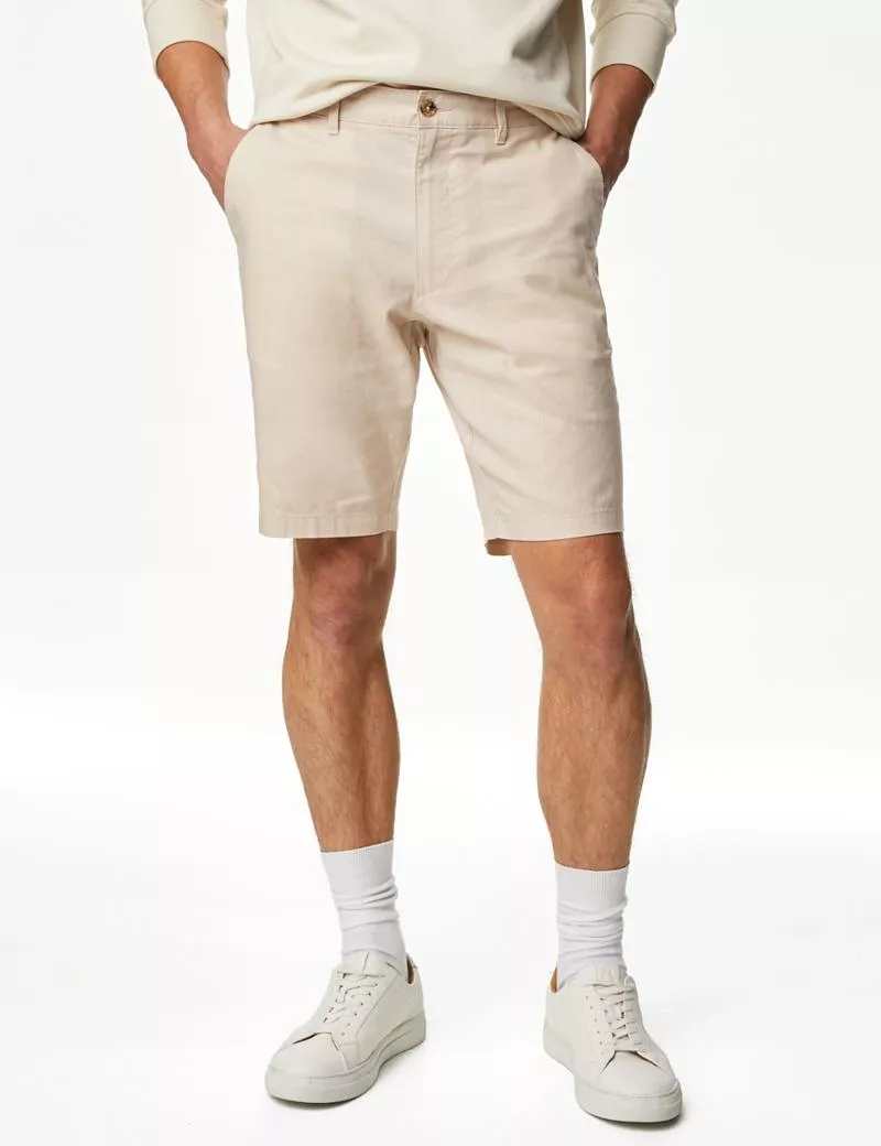 Linen Rich Chino Shorts