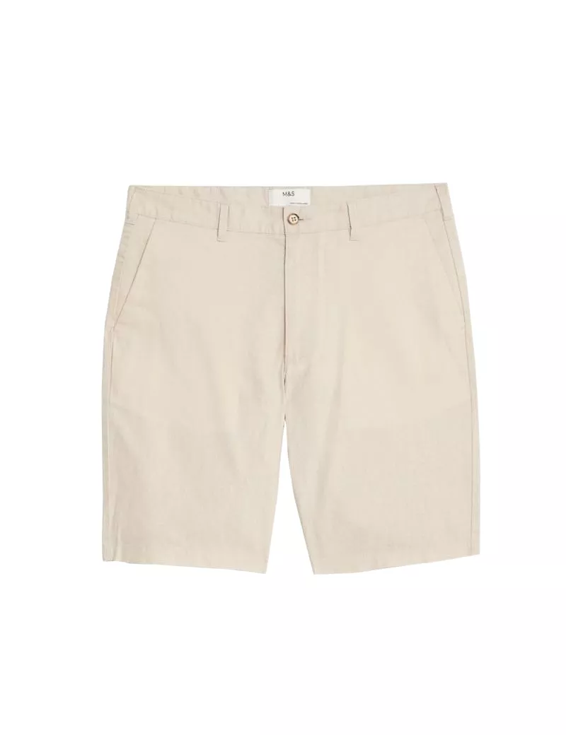 Linen Rich Chino Shorts