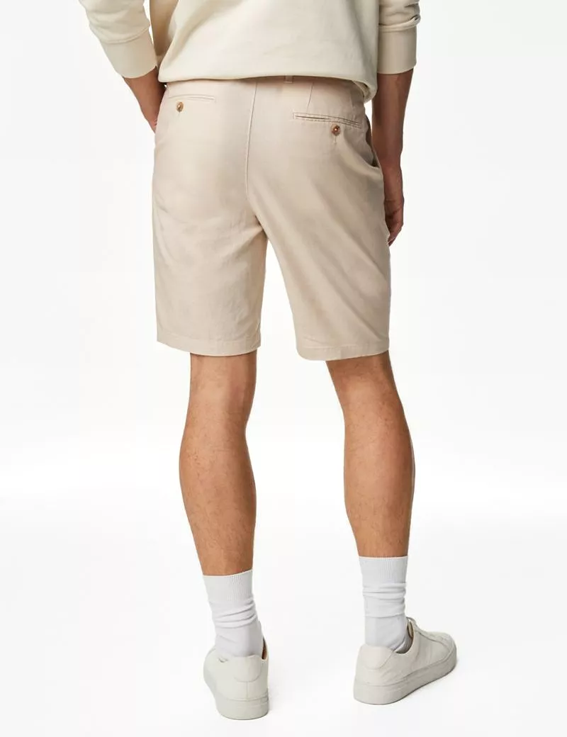 Linen Rich Chino Shorts