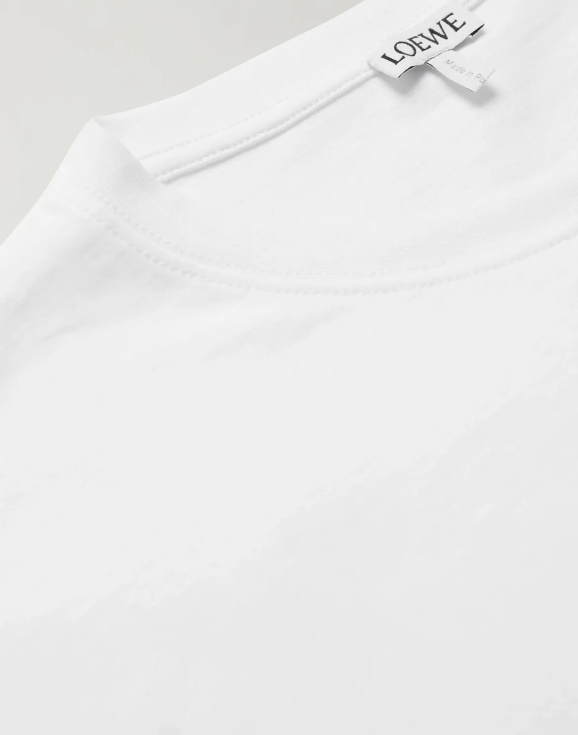 LOEWE  |Cotton Short Sleeves Logo Luxury FX Advantage / Exclusive