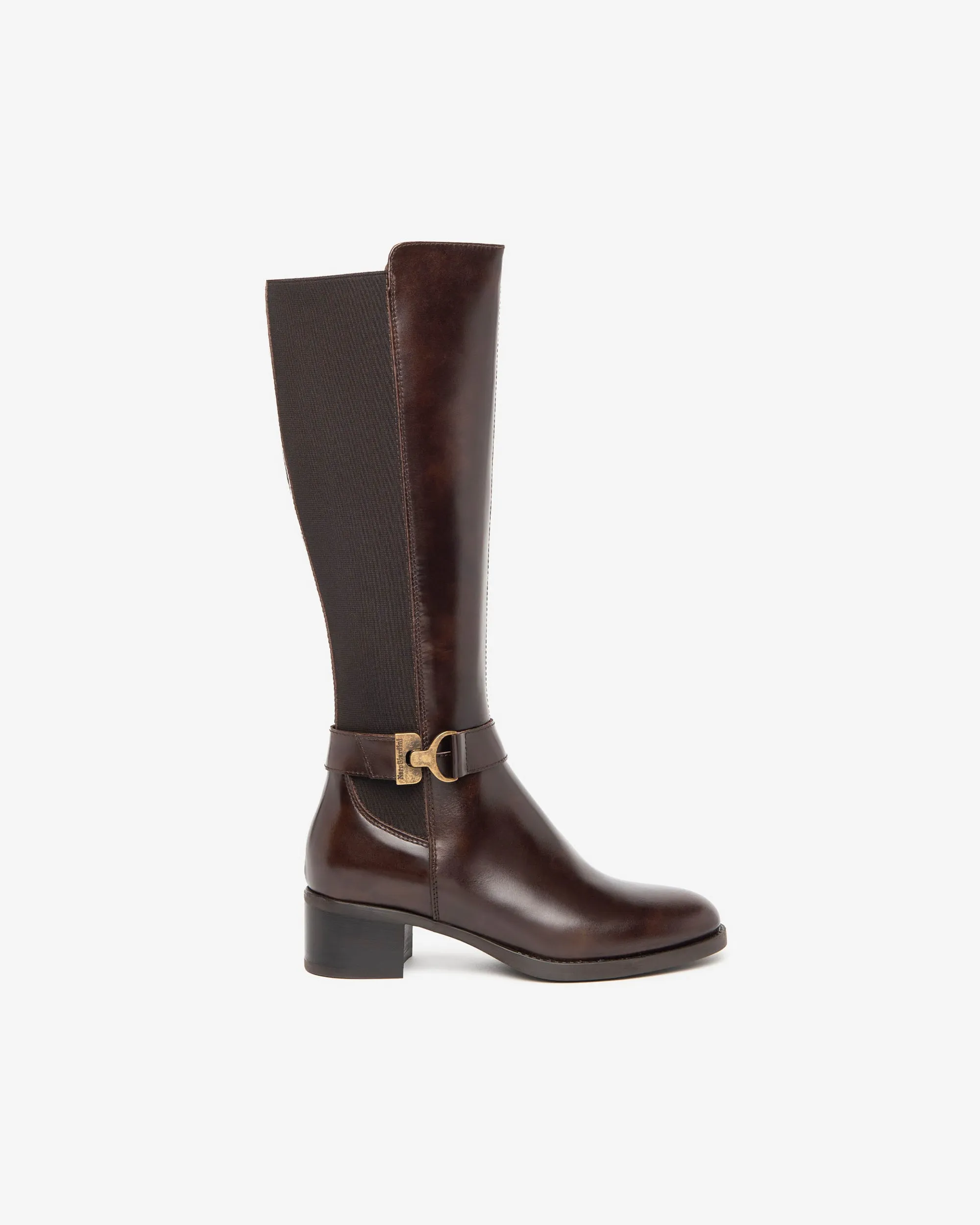 LONG BOOT CHOCOLATE BROWN - NEROGIARDINI