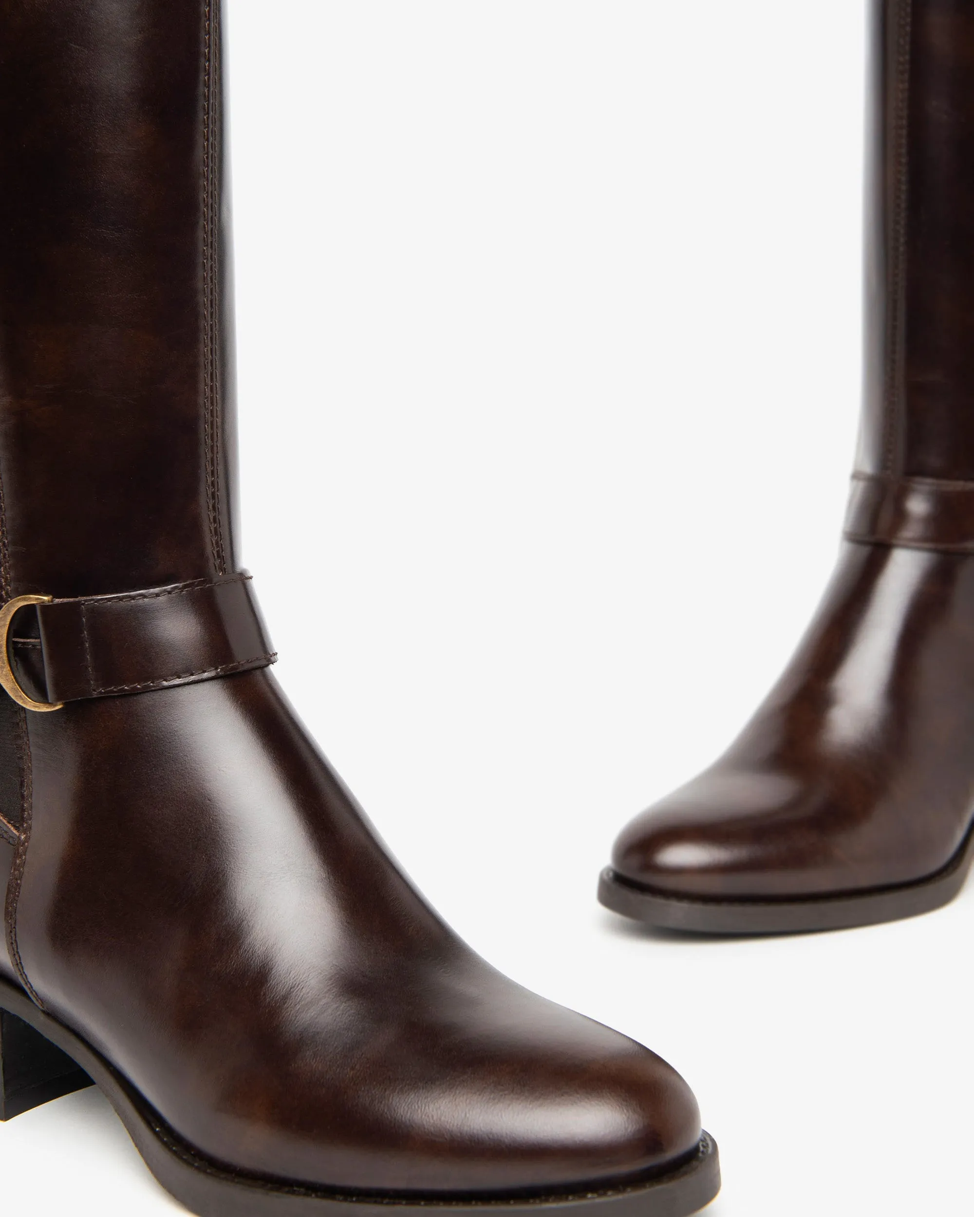 LONG BOOT CHOCOLATE BROWN - NEROGIARDINI