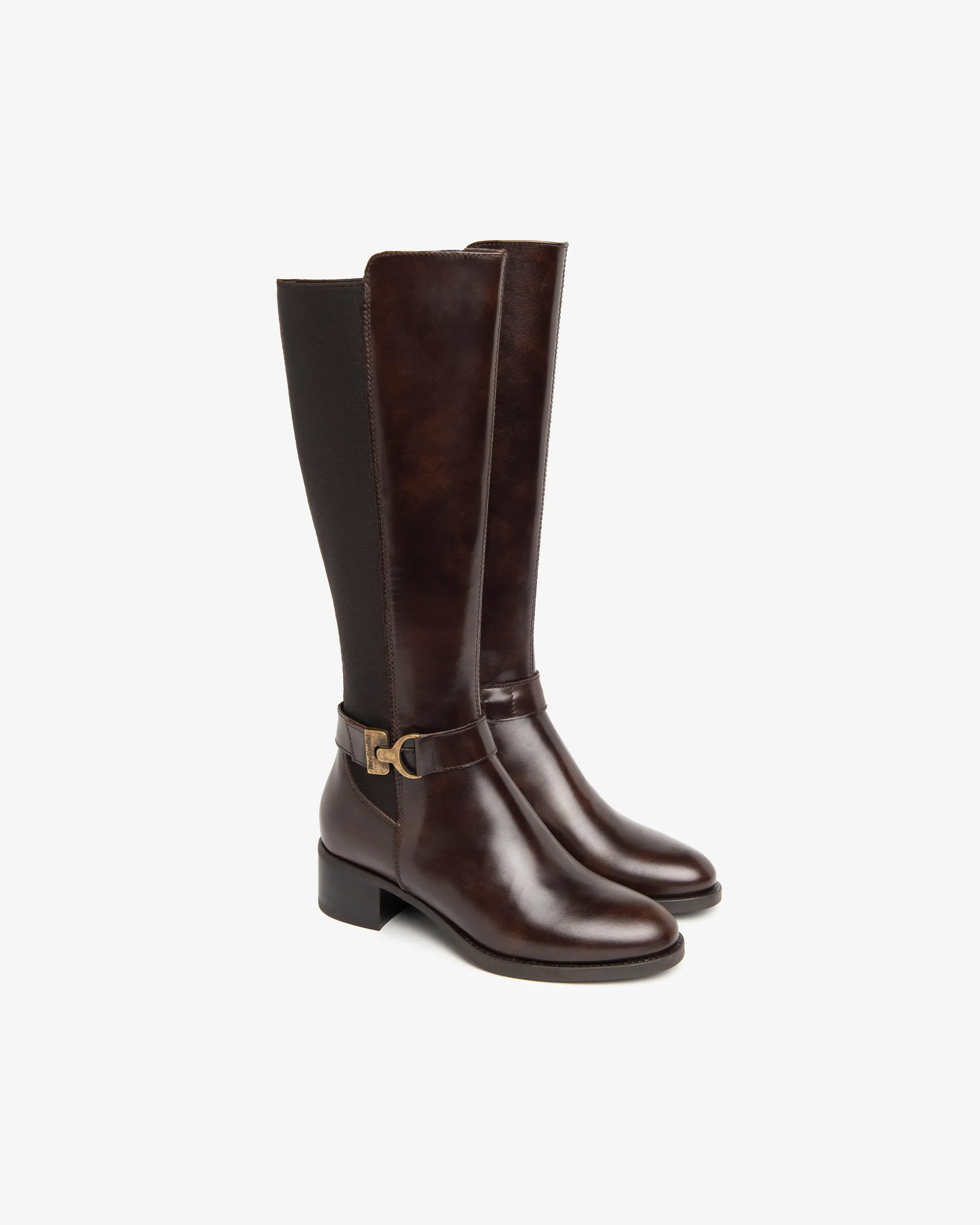 LONG BOOT CHOCOLATE BROWN - NEROGIARDINI