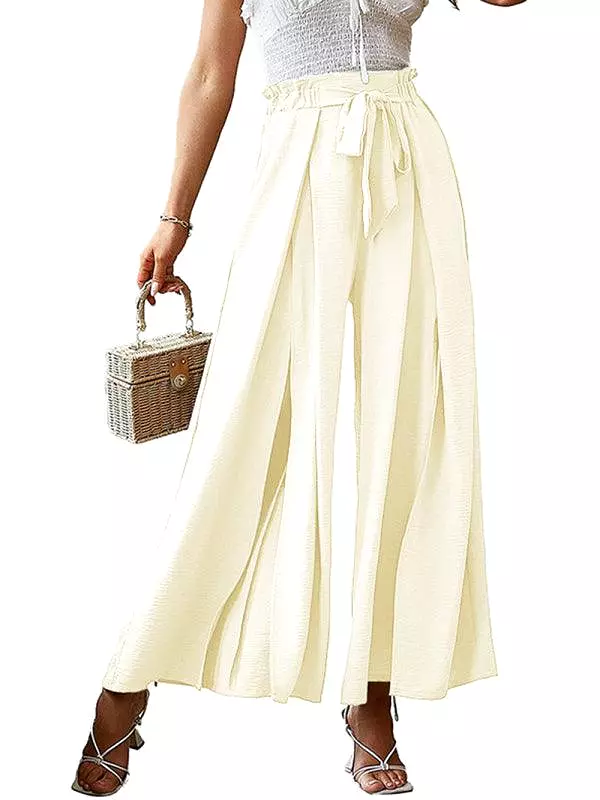 Loose Pleated Wide Leg Women pants