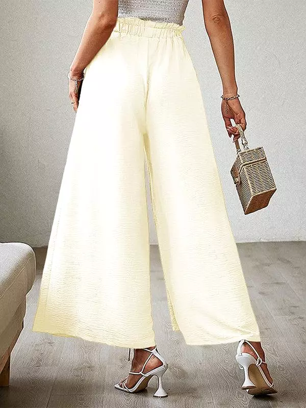 Loose Pleated Wide Leg Women pants