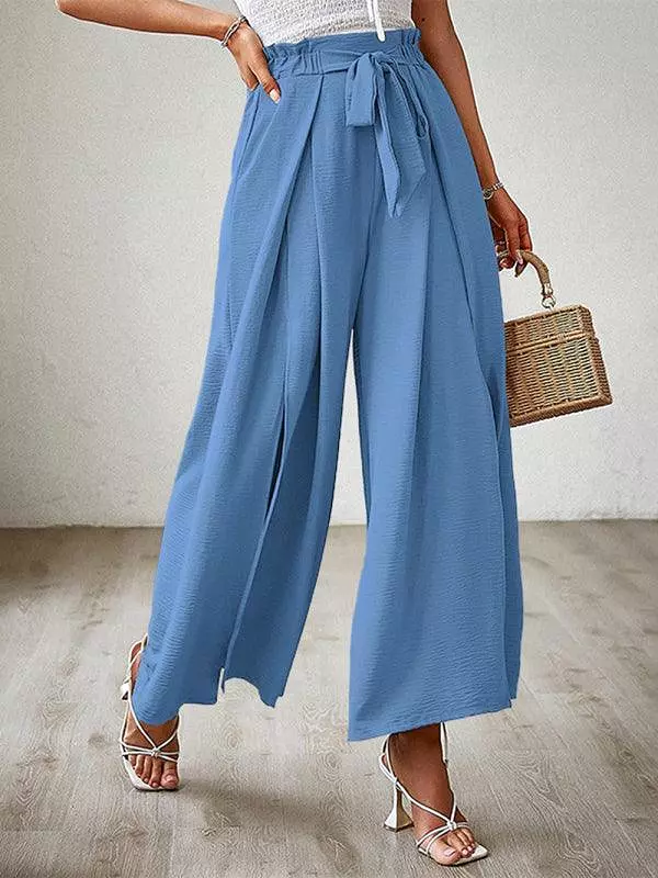 Loose Pleated Wide Leg Women pants