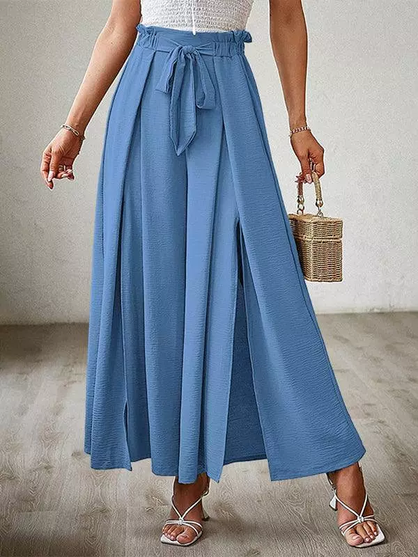 Loose Pleated Wide Leg Women pants