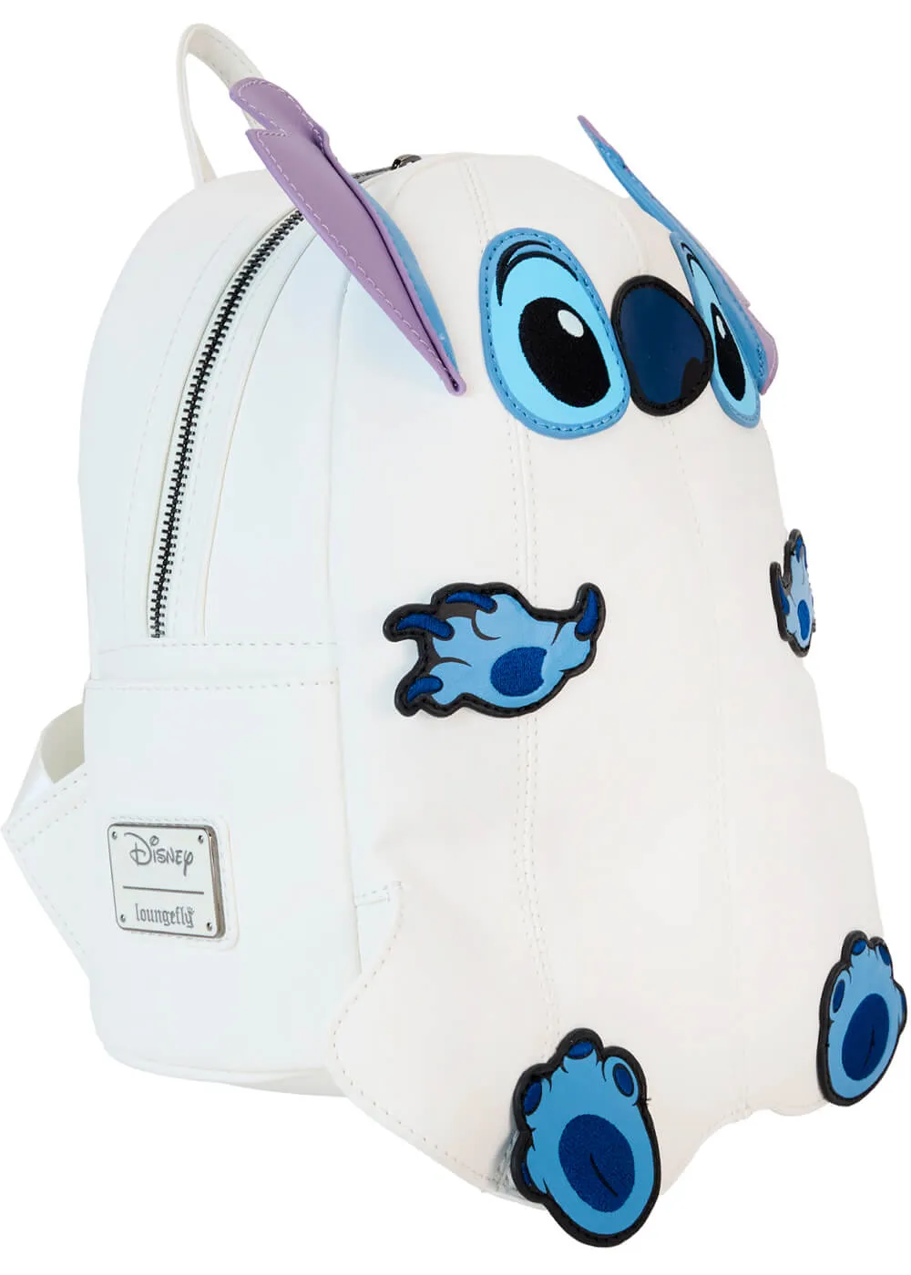 Loungefly Disney Stitch Ghost Cosplay Backpack White