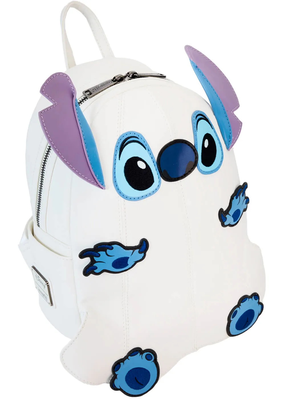 Loungefly Disney Stitch Ghost Cosplay Backpack White