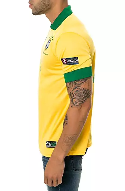 LRG Men's Lifted Brasa Soccer Jersey Yellow