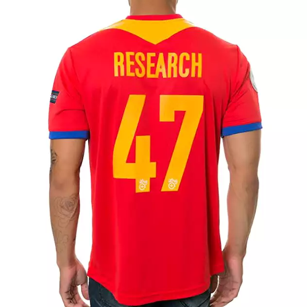 LRG Men's Lifted Espana Soccer Jersey Red