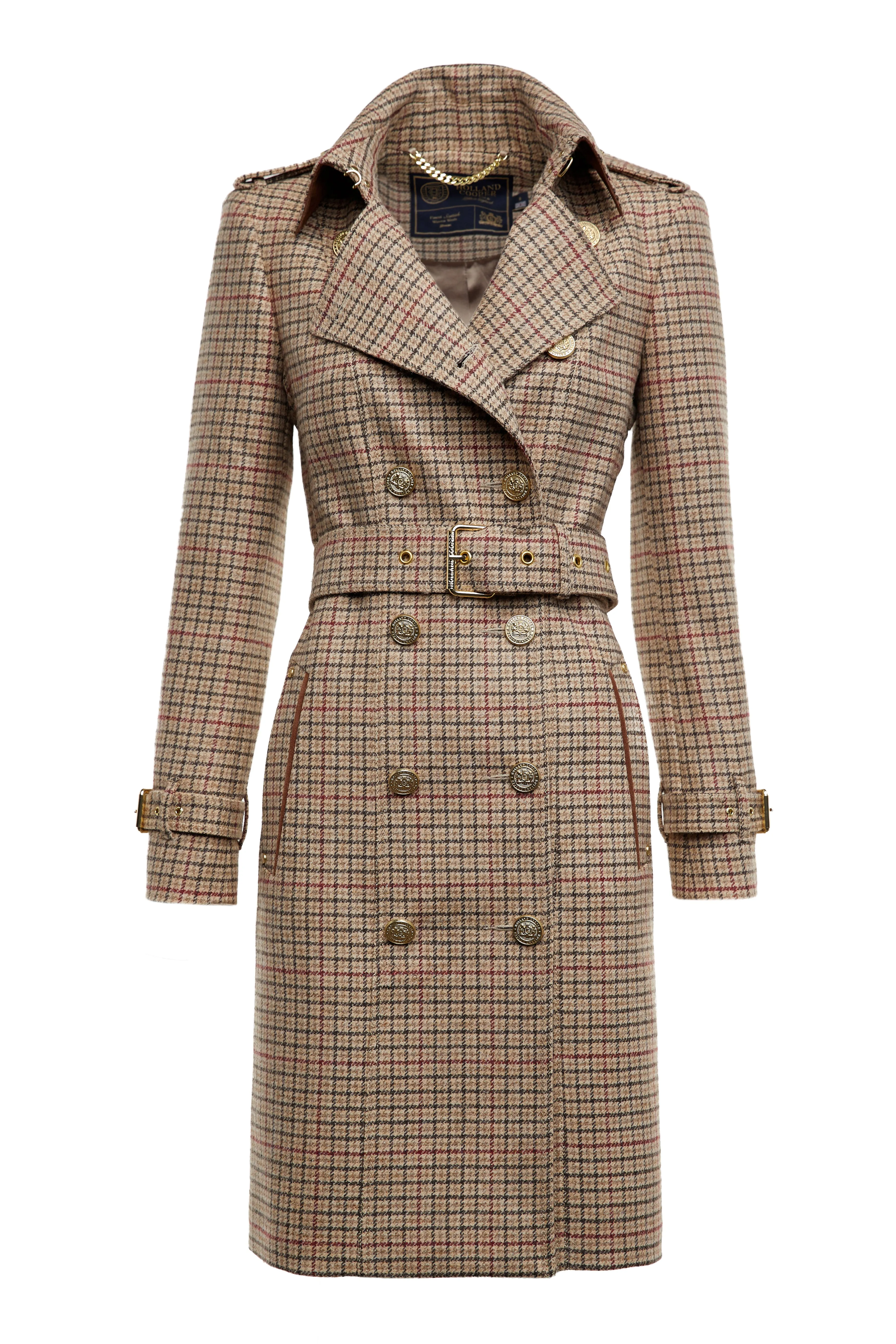 Marlborough Trench Coat (Charlton Tweed)