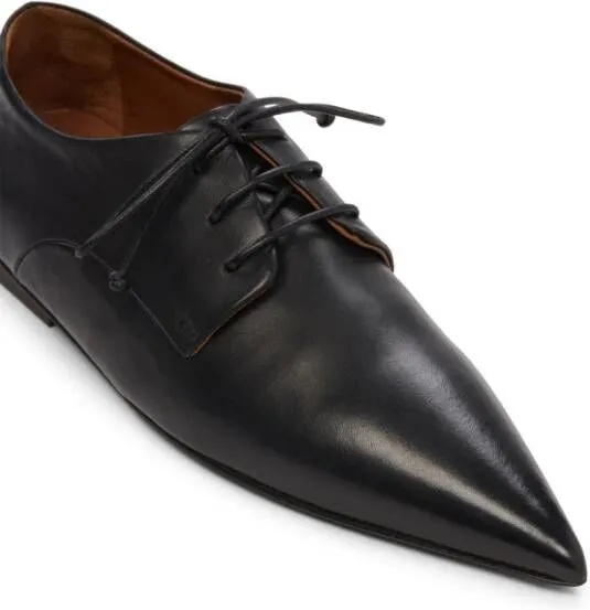 Marsèll Ago pointed-toe oxfords Black