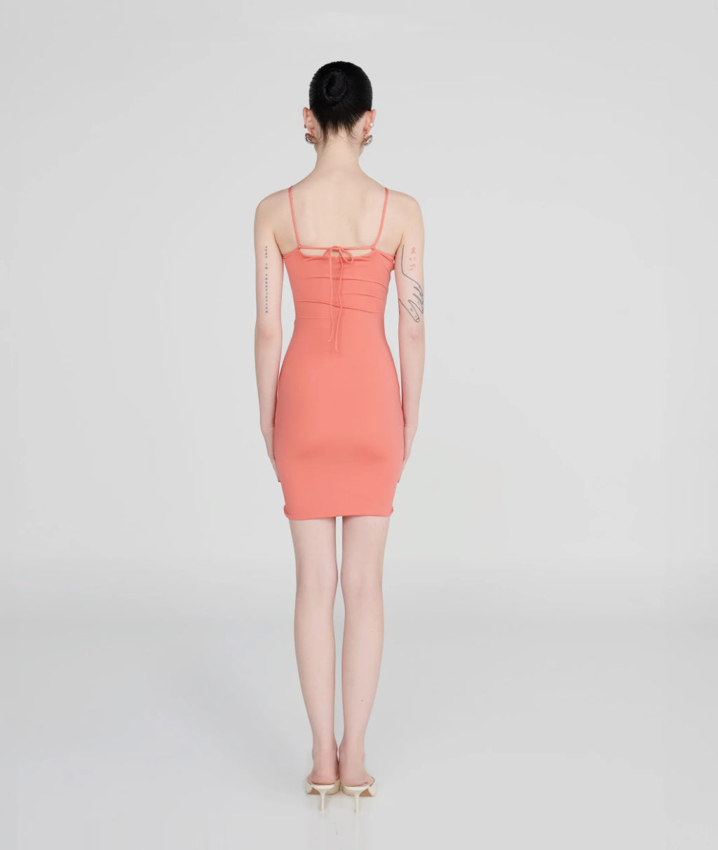 Maygel Coronel - Coari Mini Dress - Tropical Pink