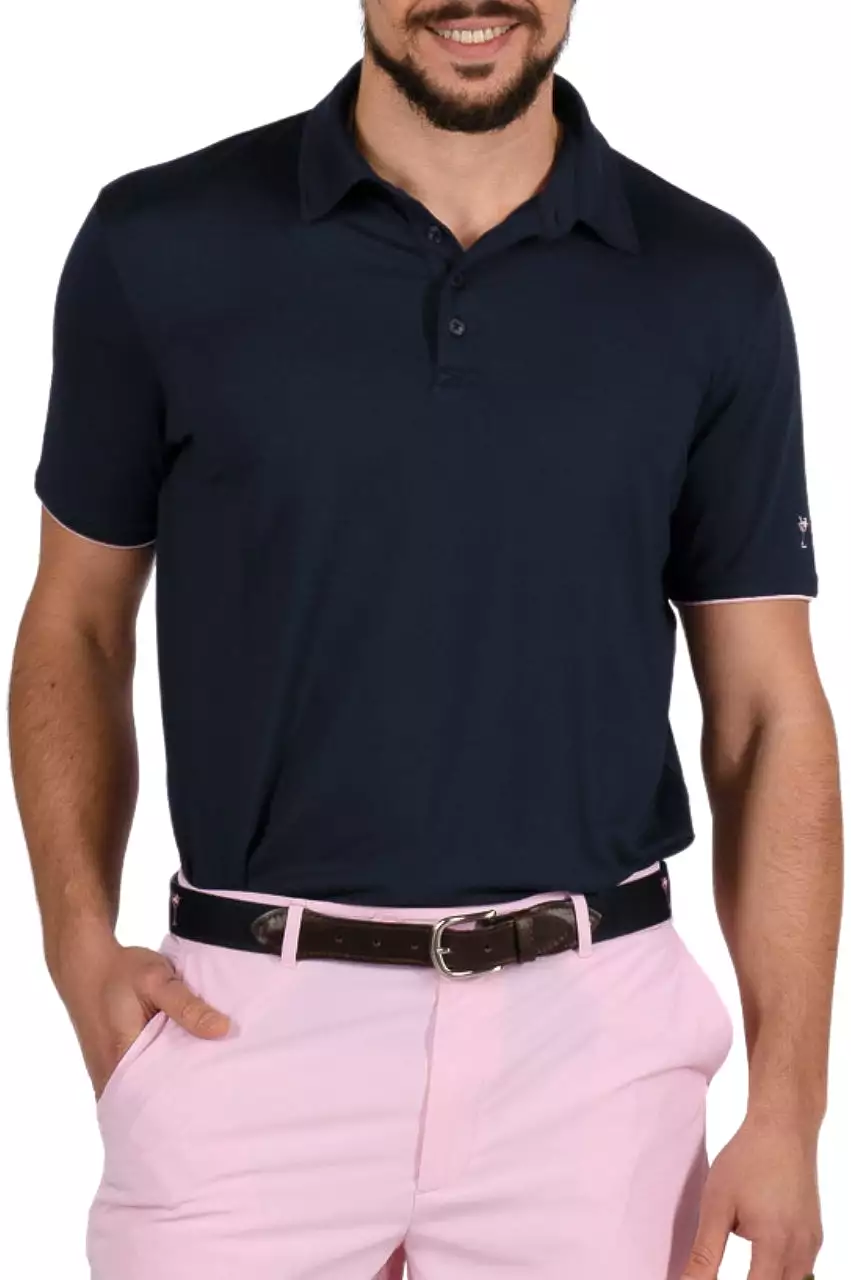 Men's Navy Sport Polo