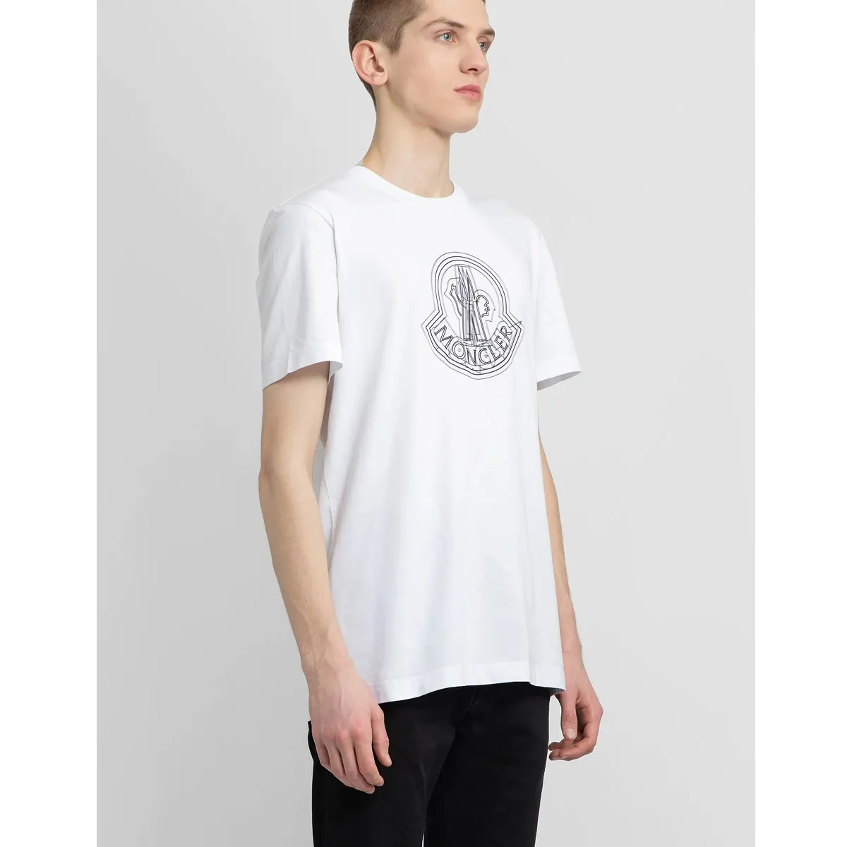 MONCLER  |Cotton Short Sleeves Logo T-Shirts