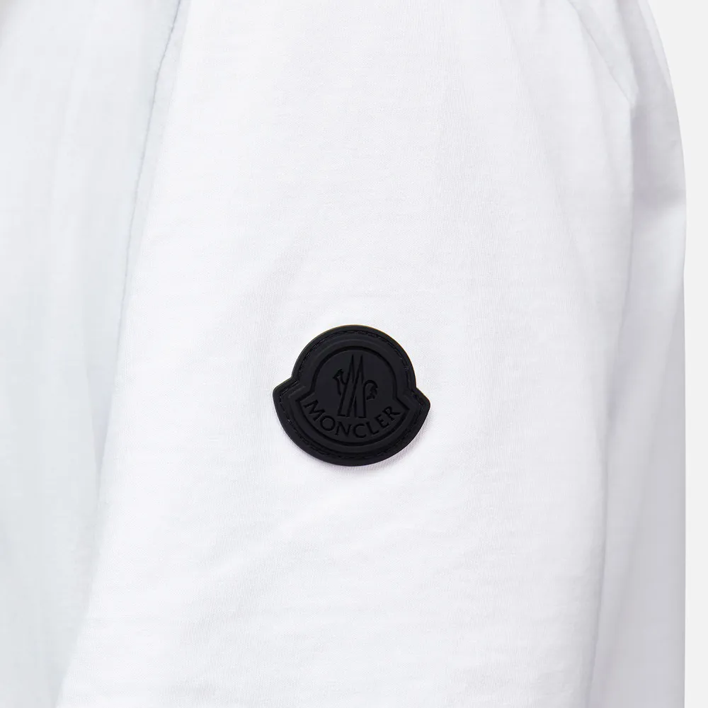 MONCLER  |Cotton Short Sleeves Logo T-Shirts