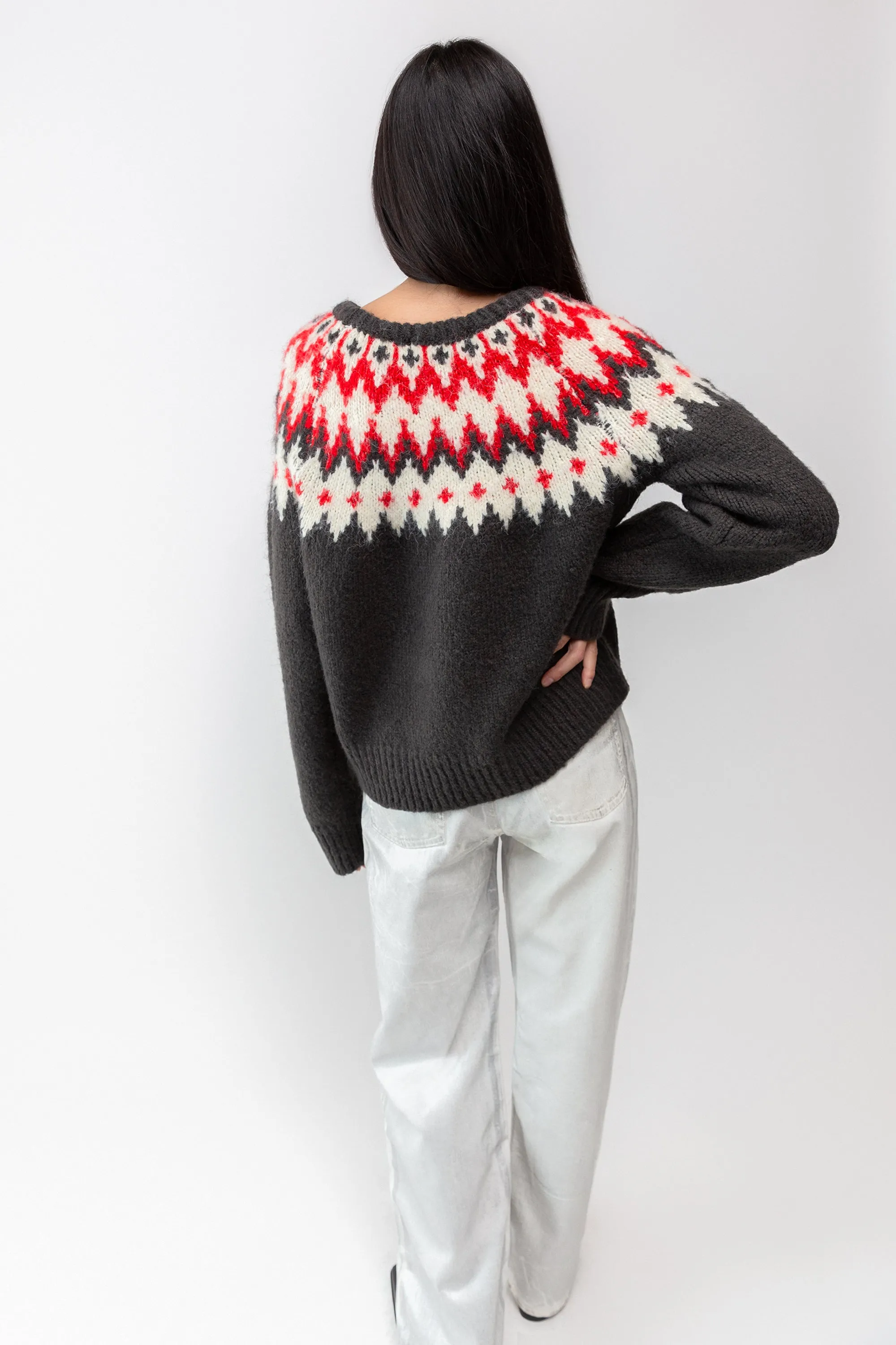 NORDIC PATTERN SWEATER