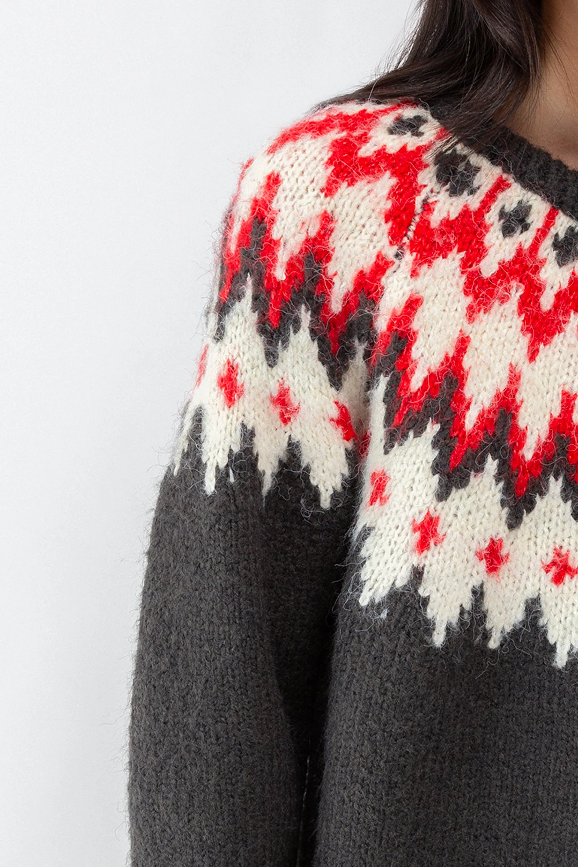 NORDIC PATTERN SWEATER