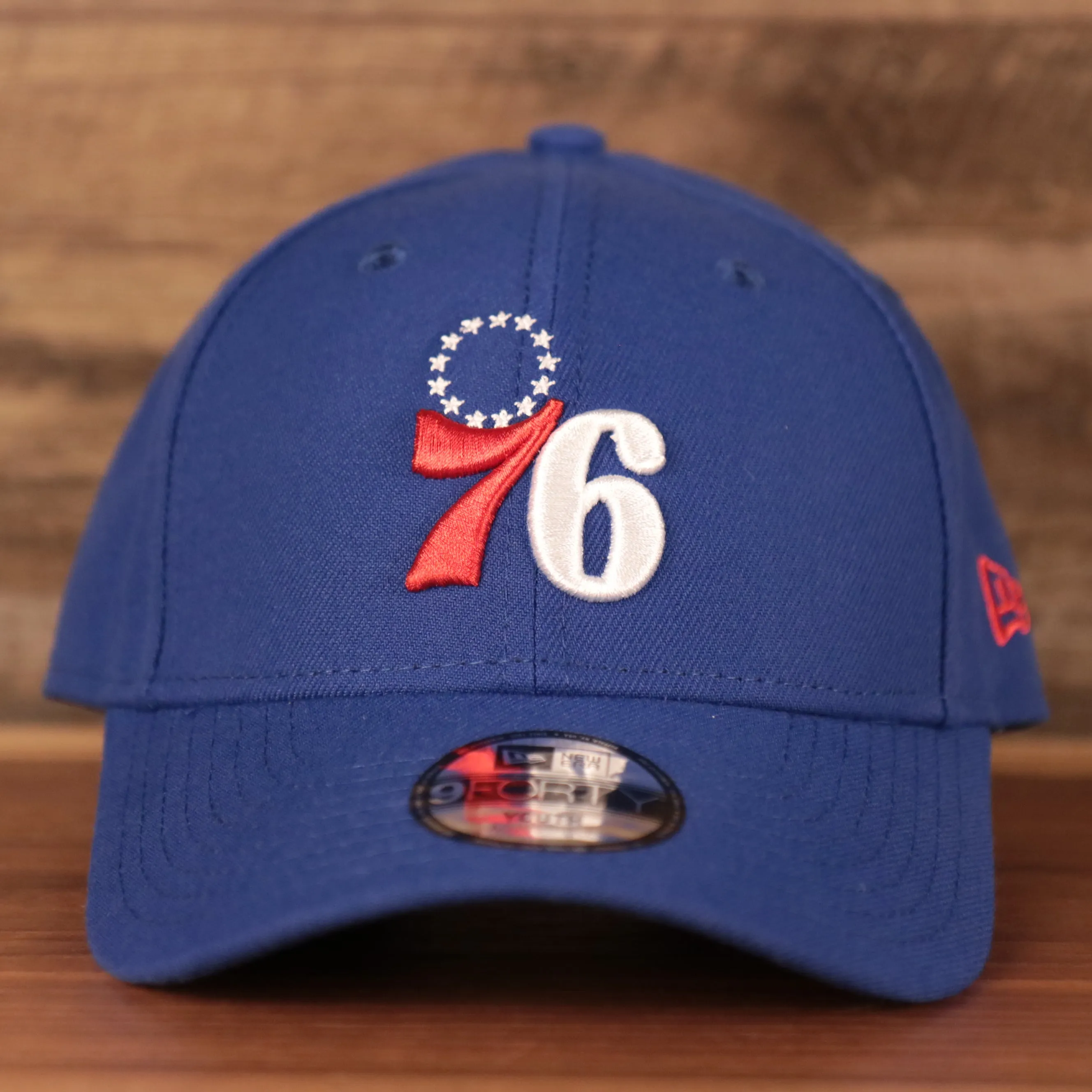 Philadelphia 76ers Blue Adjustable Youth Dad Hat