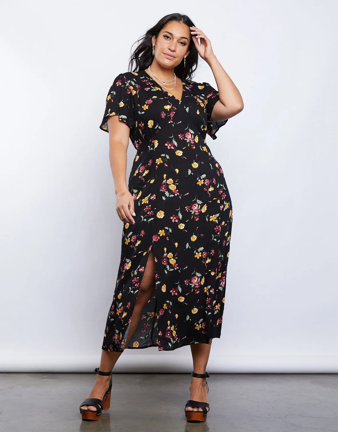 Plus Size Vintage Vibes Dress