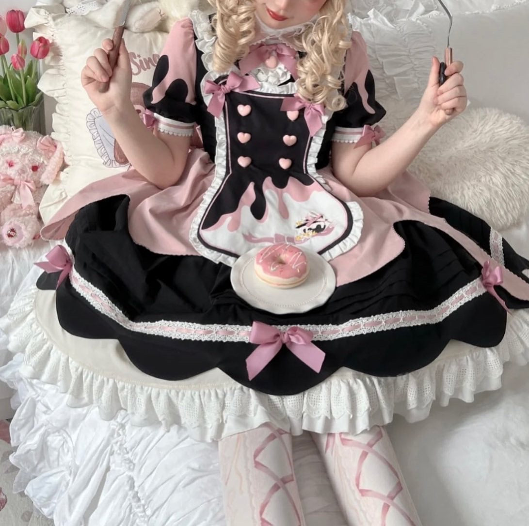 Pre-order honey bear Lolita dress