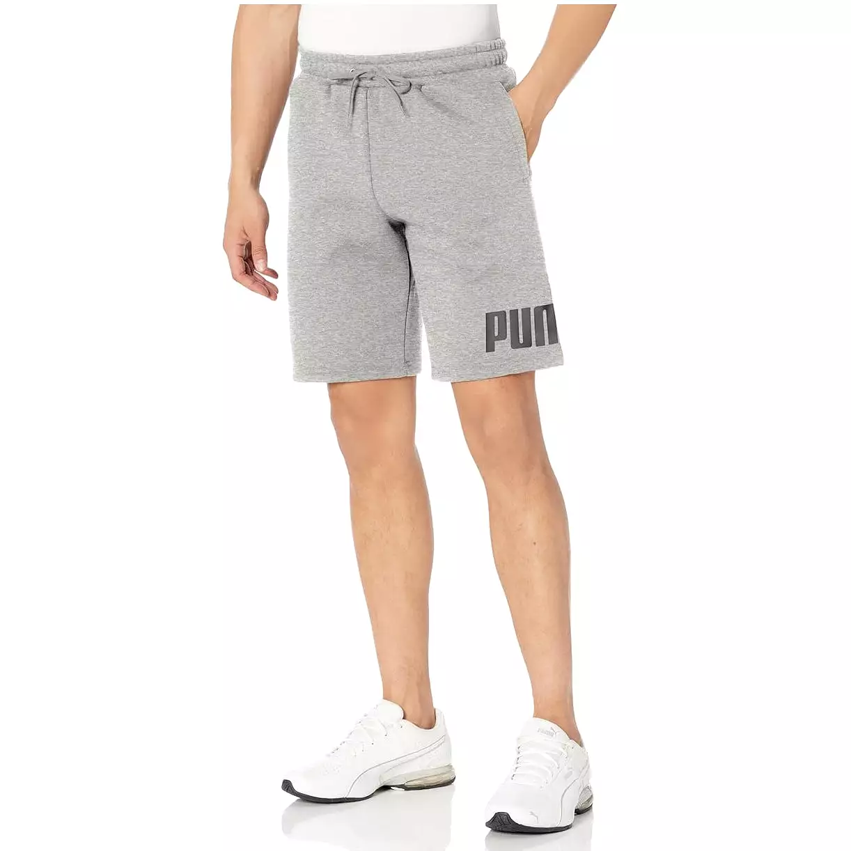 Puma Men's Big Logo Fleece Shorts 10