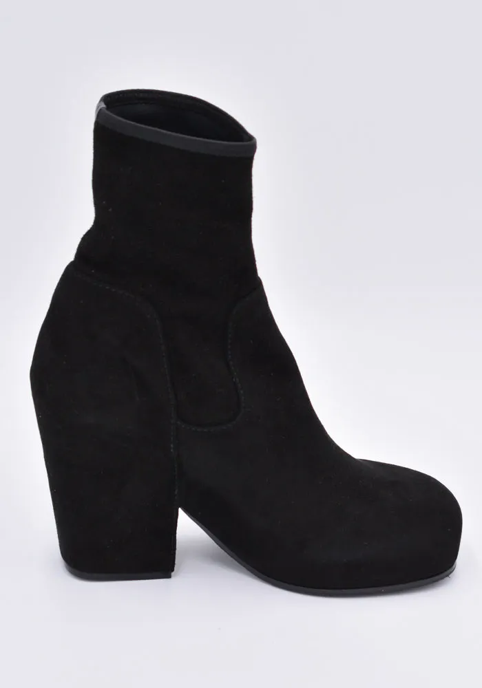 RANDOM IDENTITIES BOOT-03 SUEDE BOOTS BLACK