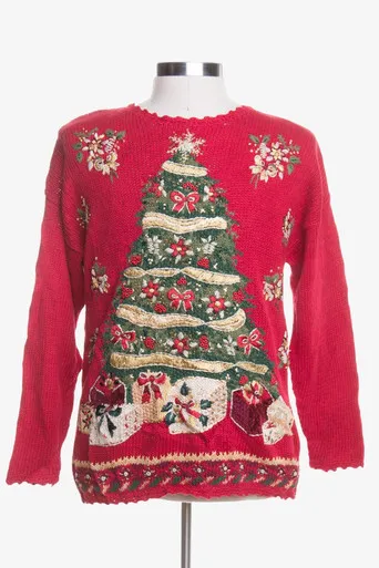 Red Ugly Christmas Pullover 44395