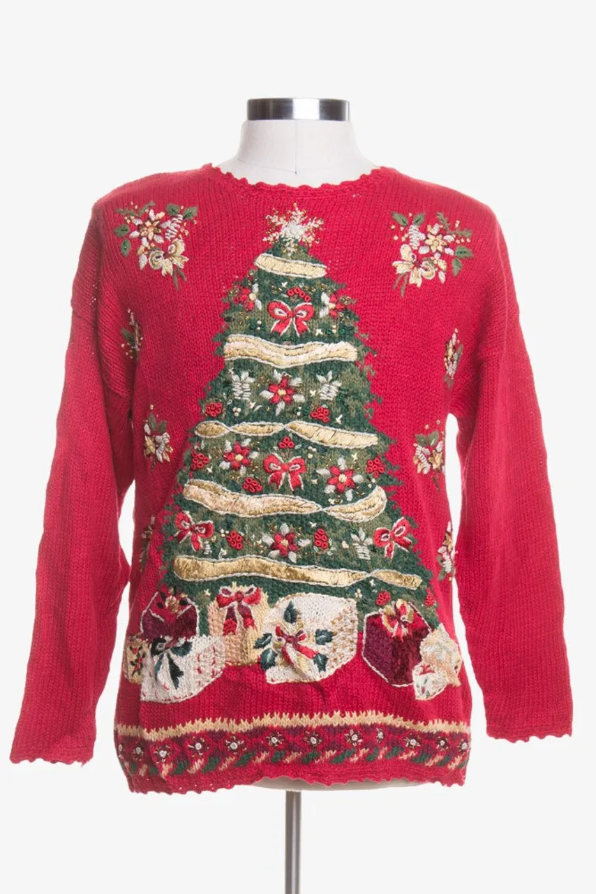 Red Ugly Christmas Pullover 44395