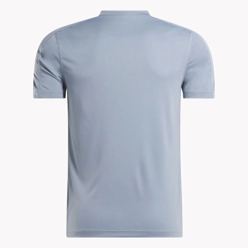 REEBOK MEN'S SS TECH BLUE TRAINING TEE