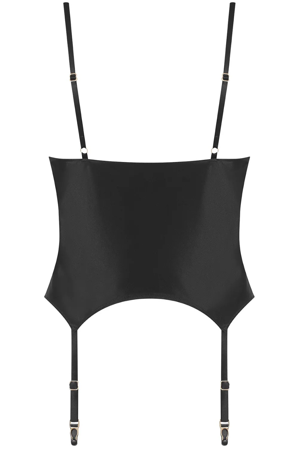 Rendez-Vous Silk Suspender Top