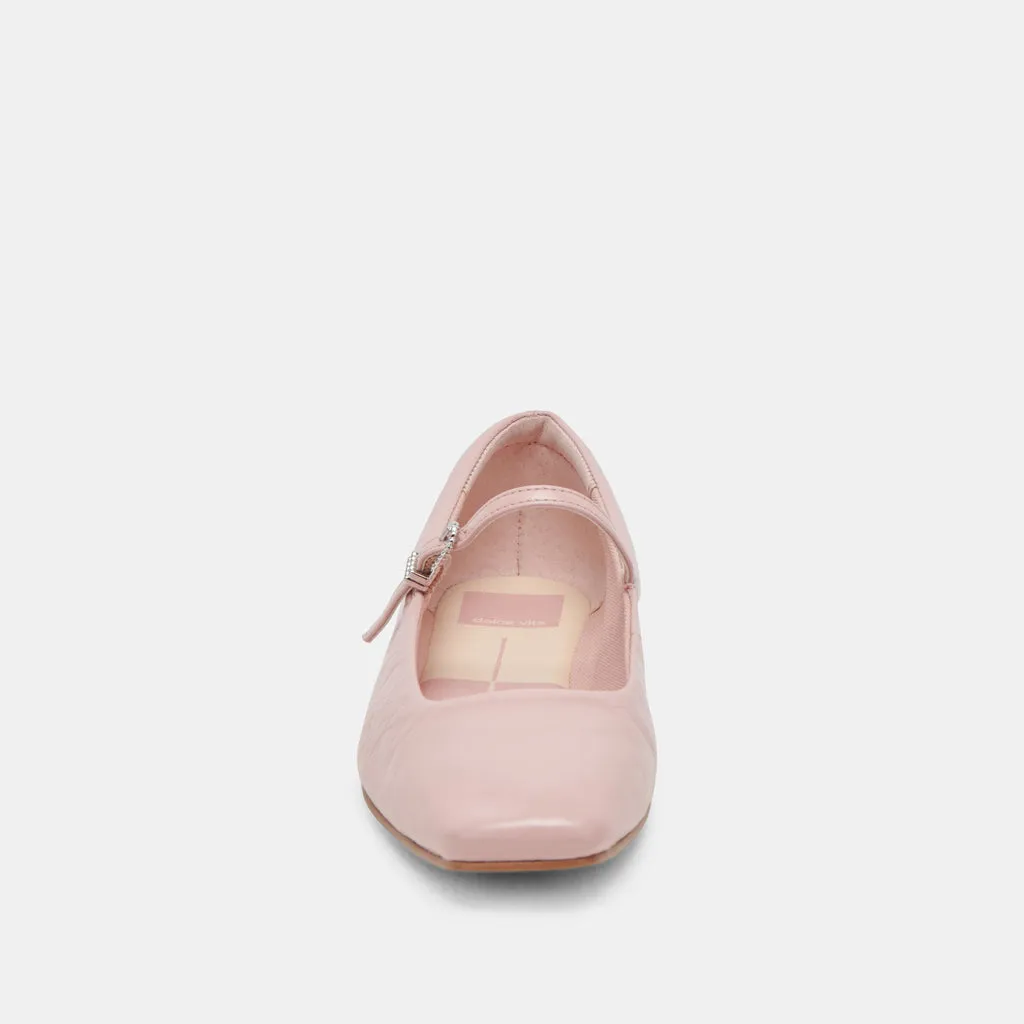 REYES BALLET FLATS PINK CRINKLE PATENT– Dolce Vita 6974197858370