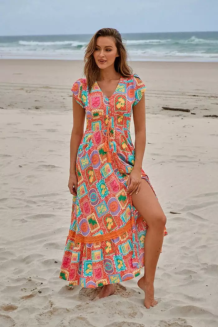 Romi Maxi Dress - Sicily Collecton