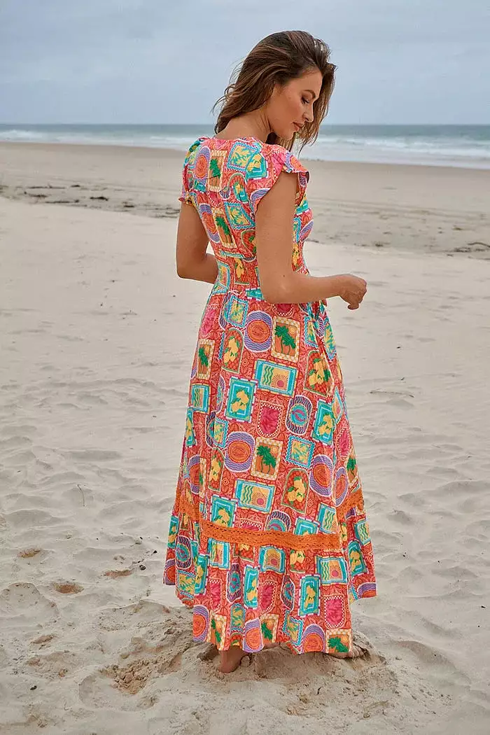 Romi Maxi Dress - Sicily Collecton