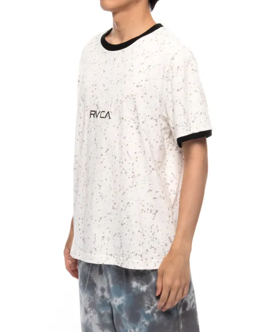 RVCA  |Plain Short Sleeves Logo T-Shirts