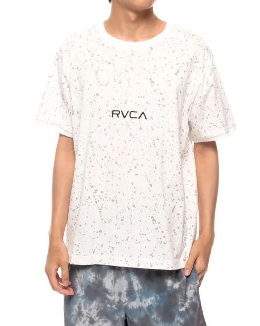 RVCA  |Plain Short Sleeves Logo T-Shirts